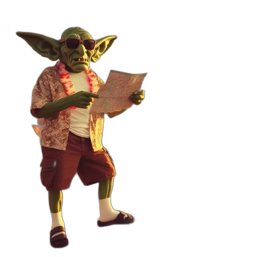 staff, creature, mask, weapon transparent PNG cut-out