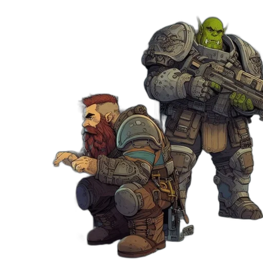 weapon, concept art, fantasy art, comic book art transparent PNG cut-out