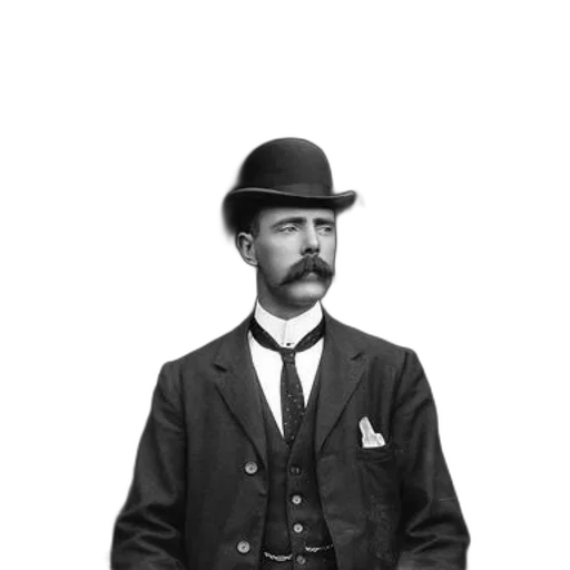 staff, hat, face, jacket transparent PNG cut-out
