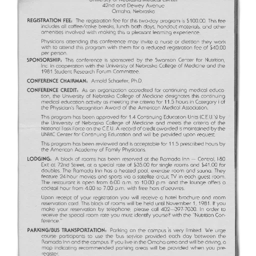 flyer, conference, university, nebraska transparent PNG cut-out