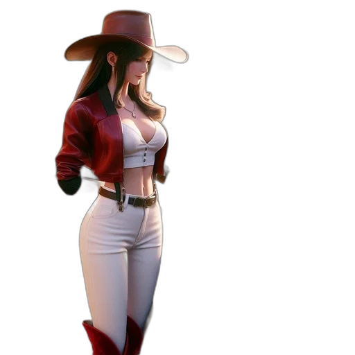 hat, jacket, staff, robot transparent PNG cut-out