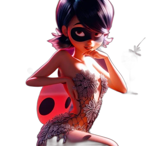 dress, mask, robot, concept art transparent PNG cut-out