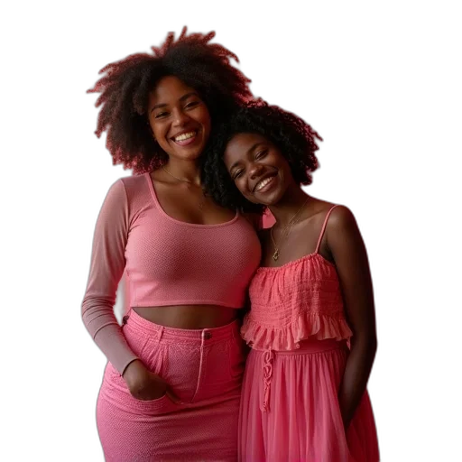dress, pastel, mom, party transparent PNG cut-out