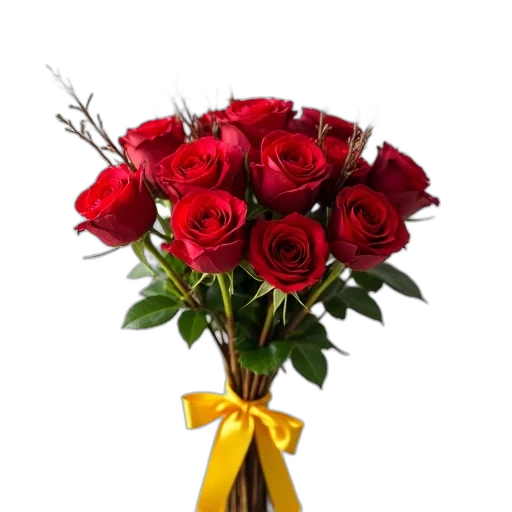 flower, crown, photorealistic, 3d render transparent PNG cut-out