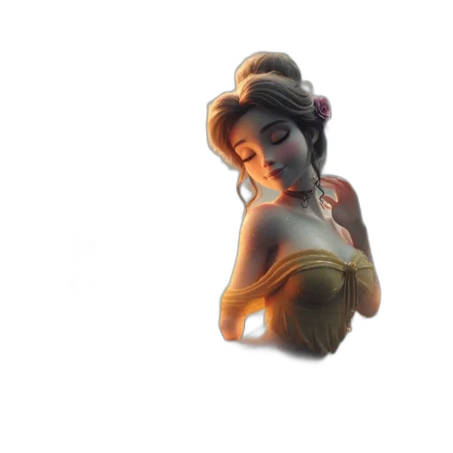 crown, jewelry, staff, face transparent PNG cut-out