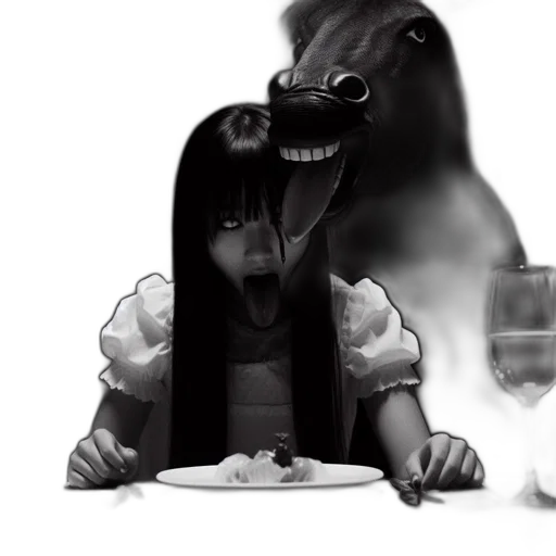 creature, food, animal, dragon transparent PNG cut-out