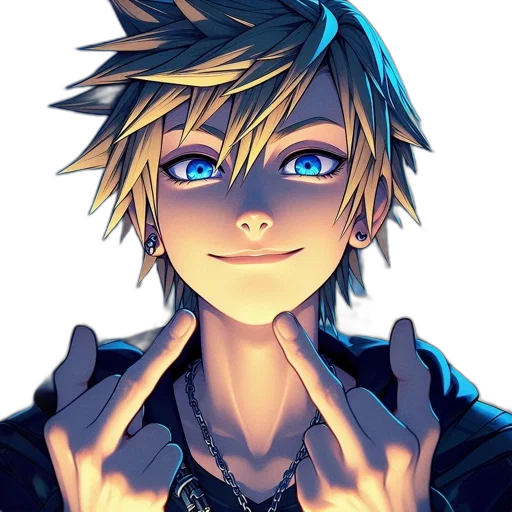 face, anime, pixel art, cartoon transparent PNG cut-out