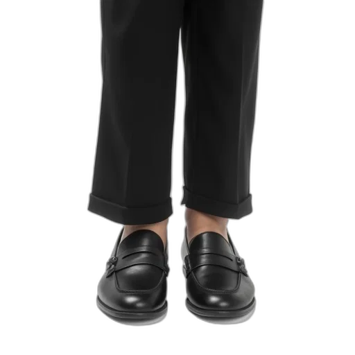 shoes, staff, jacket, 3d render transparent PNG cut-out