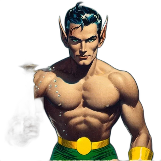 comic book art, concept art, fantasy art, pixel art transparent PNG cut-out