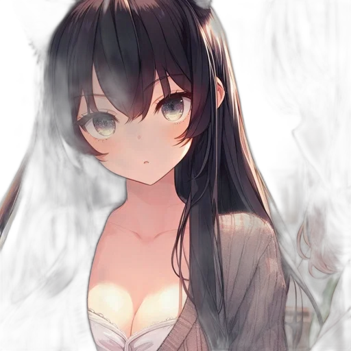 dress, face, robot, flower transparent PNG cut-out