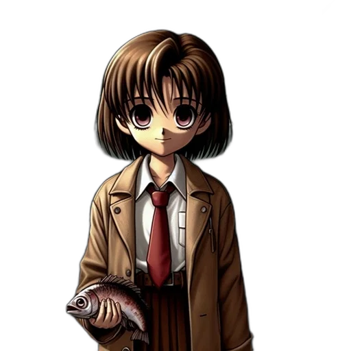 staff, jacket, weapon, face transparent PNG cut-out