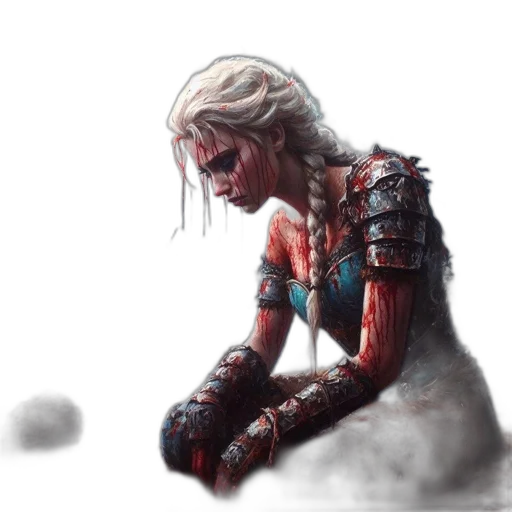 face, weapon, concept art, fantasy art transparent PNG cut-out