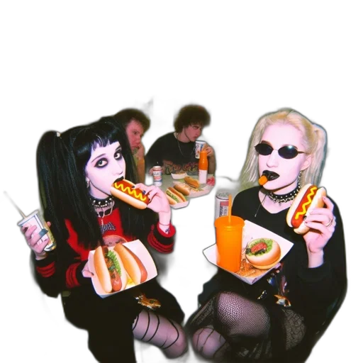 food, jacket, mask, creature transparent PNG cut-out