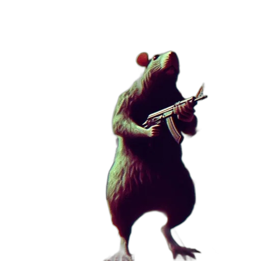staff, animal, creature, weapon transparent PNG cut-out