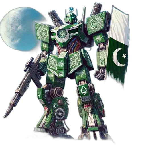 weapon, robot, concept art, comic book art transparent PNG cut-out