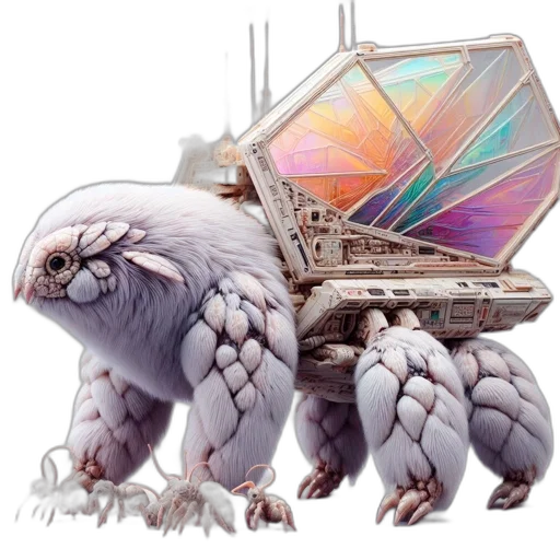 robot, creature, dragon, animal transparent PNG cut-out