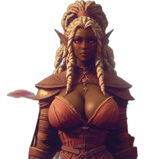 dragon, staff, dress, jewelry transparent PNG cut-out