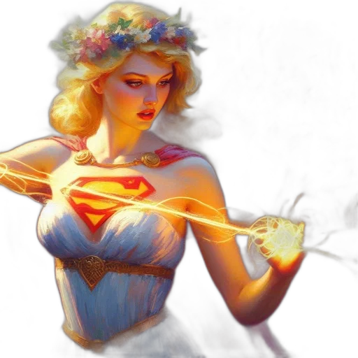 fantasy art, comic book art, concept art, photorealistic transparent PNG cut-out
