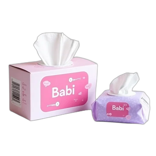 3d render, pink, white, box transparent PNG cut-out
