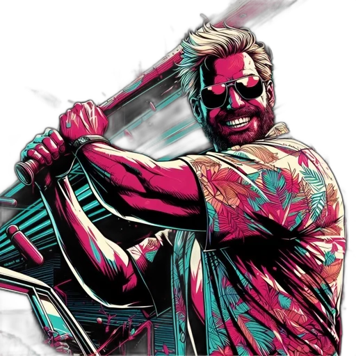 weapon, comic book art, concept art, cartoon transparent PNG cut-out