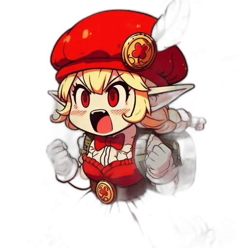 staff, hat, weapon, pixel art transparent PNG cut-out