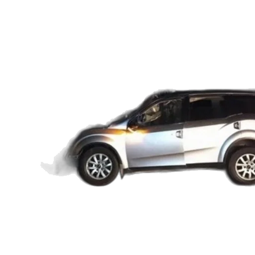 car, 3d render, silver, suv transparent PNG cut-out