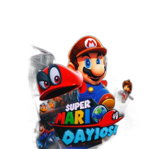 hat, mask, weapon, 3d render transparent PNG cut-out
