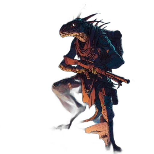 dragon, creature, weapon, animal transparent PNG cut-out