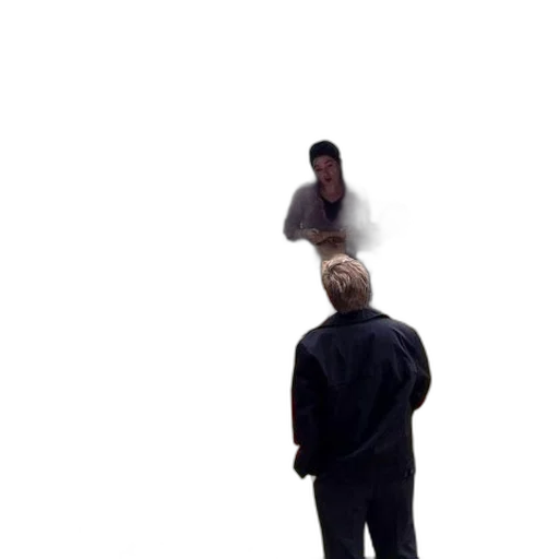 staff, hair, creature, jacket transparent PNG cut-out