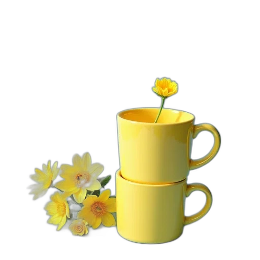 flower, staff, photorealistic, 3d render transparent PNG cut-out