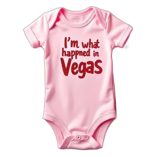 pink, onesie, red, glittery transparent PNG cut-out