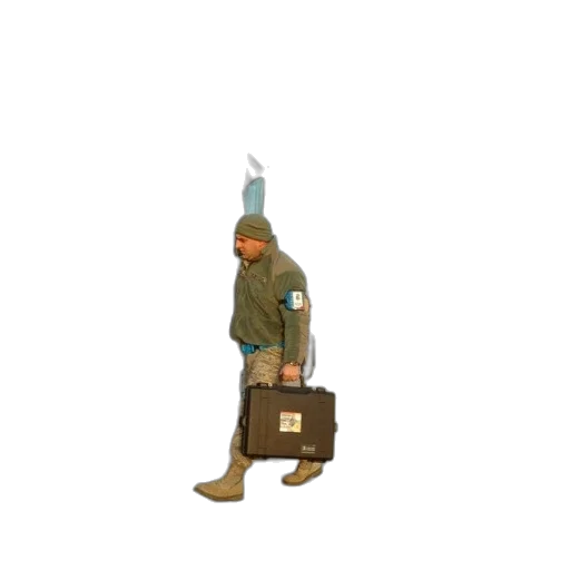 hat, staff, jacket, weapon transparent PNG cut-out