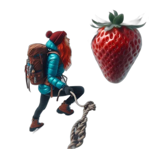 jacket, food, concept art, 3d render transparent PNG cut-out