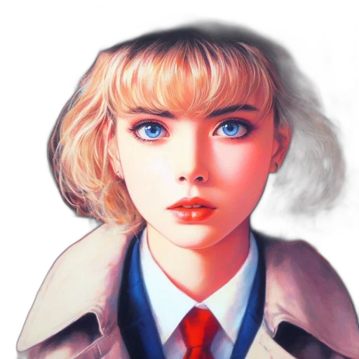 jacket, face, robot, staff transparent PNG cut-out