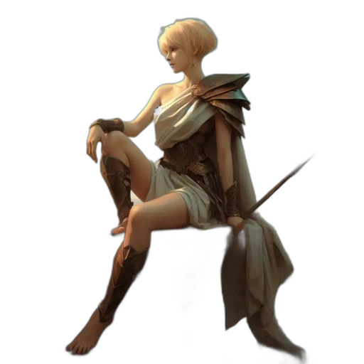 staff, sword, weapon, dress transparent PNG cut-out