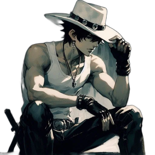 hat, weapon, staff, concept art transparent PNG cut-out