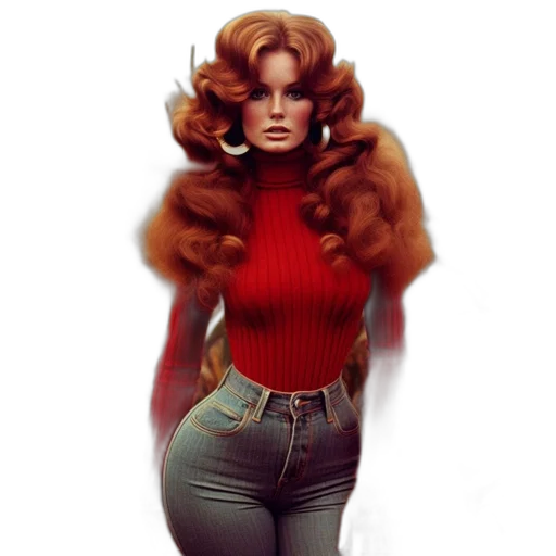 hair, dress, jacket, concept art transparent PNG cut-out