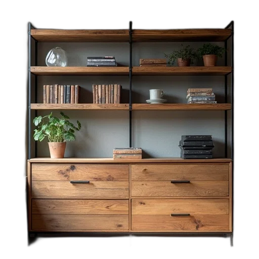 furniture, staff, 3d render, photorealistic transparent PNG cut-out
