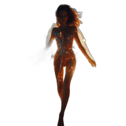 dress, 3d render, concept art, pixel art transparent PNG cut-out
