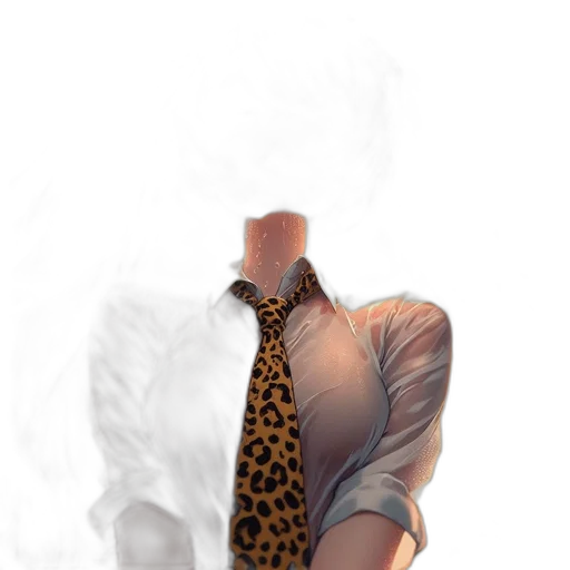 face, dress, mask, jacket transparent PNG cut-out