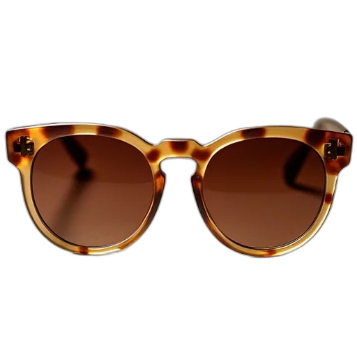 golden, havana, sunglasses, tortoise transparent PNG cut-out