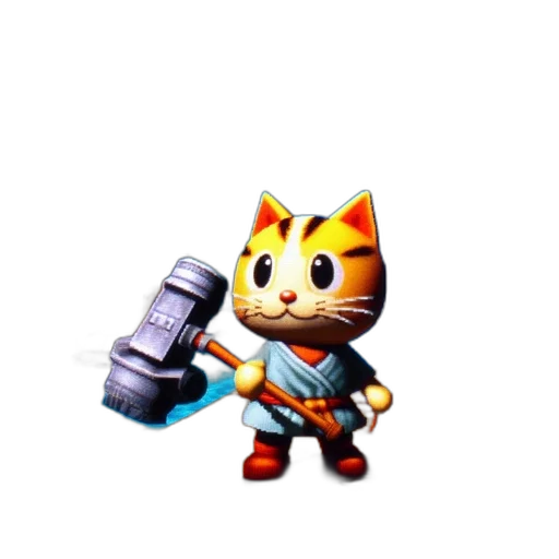 staff, weapon, animal, robot transparent PNG cut-out