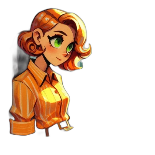 staff, jacket, dress, pixel art transparent PNG cut-out