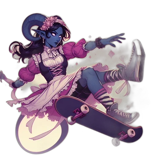 concept art, fantasy art, watercolor, comic book art transparent PNG cut-out