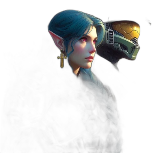 mask, face, staff, robot transparent PNG cut-out