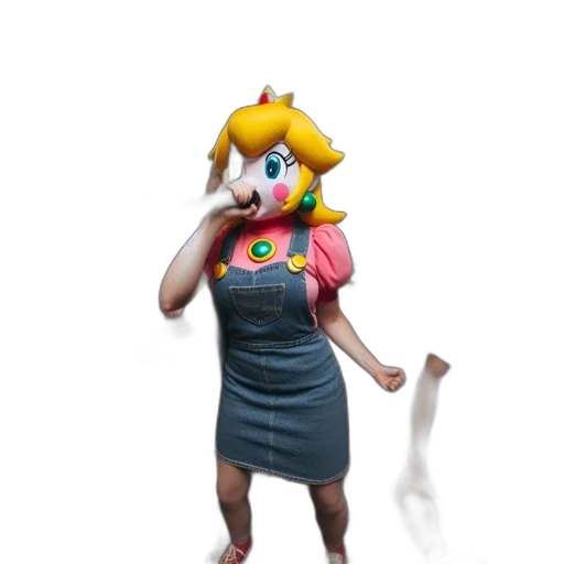 dress, mask, staff, animal transparent PNG cut-out