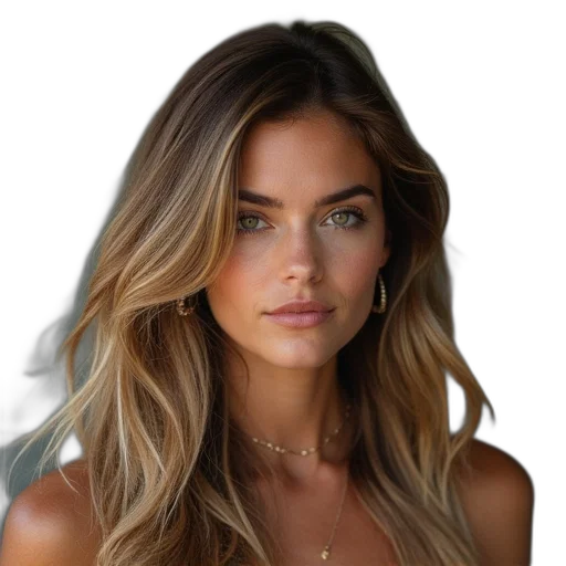 hair, face, jewelry, crown transparent PNG cut-out