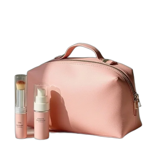 small, makeup, bag, ready transparent PNG cut-out