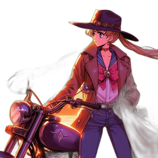 jacket, hat, weapon, staff transparent PNG cut-out