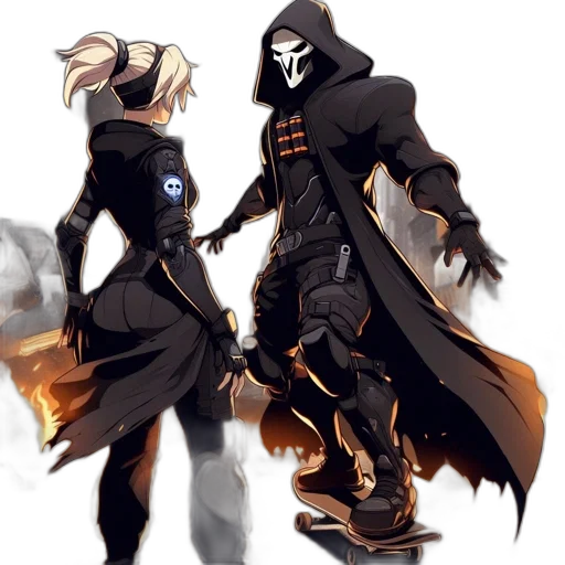 mask, jacket, concept art, fantasy art transparent PNG cut-out